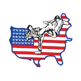 KICK + FLAG PATCH - SparringGearSet.com