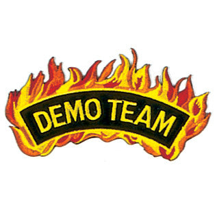 Fire + "Demo Team" Patch - SparringGearSet.com