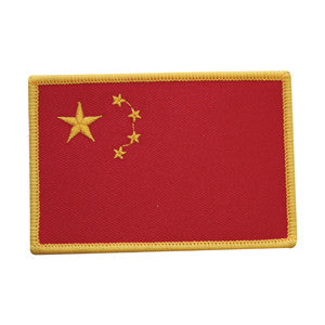 China Flag Patch - SparringGearSet.com