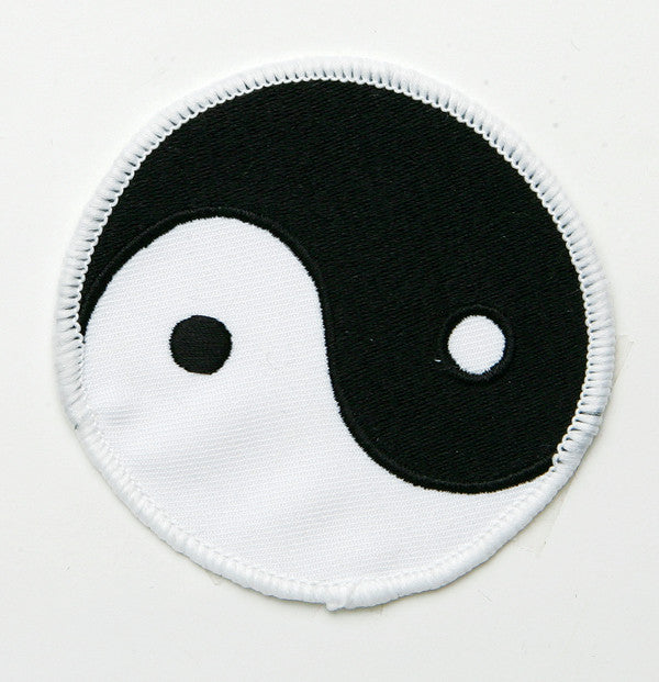 4" Yin Yang Patch - SparringGearSet.com