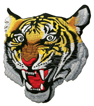 10" Golden Tiger Patch - SparringGearSet.com
