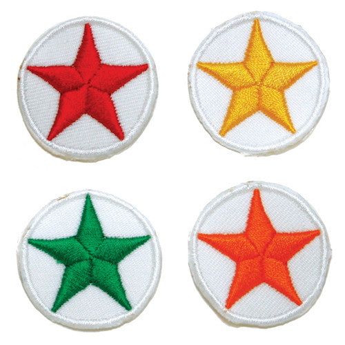 Round Color Star Patch - SparringGearSet.com