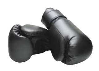 Black PU Kick Boxing Glove - SparringGearSet.com - 1