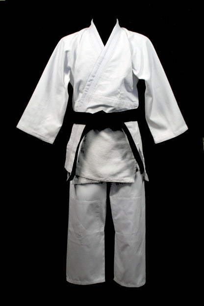 Single Weave Judo Uniform Gi - White