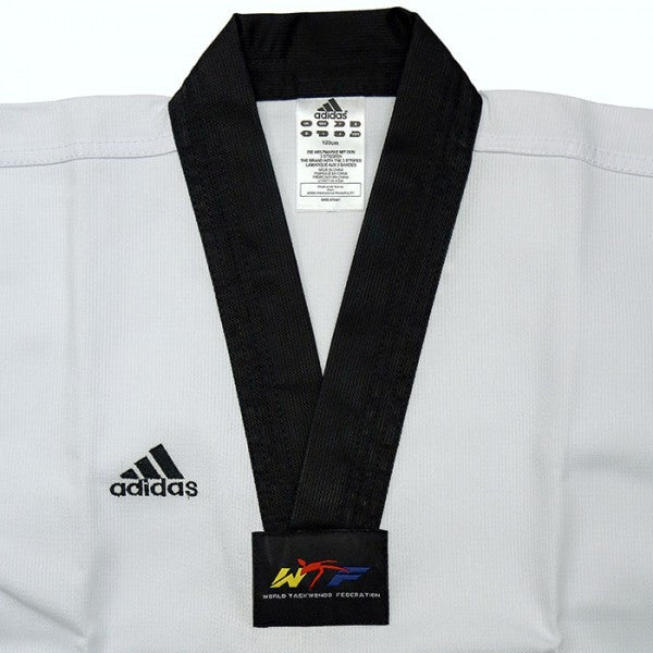 Adidas Adi-Start Taekwondo Uniform, Black Lapel