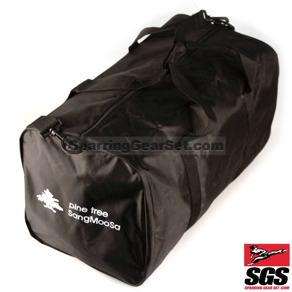 Pine Tree Sangmoosa Small Black Nylon Gear Bag with Character