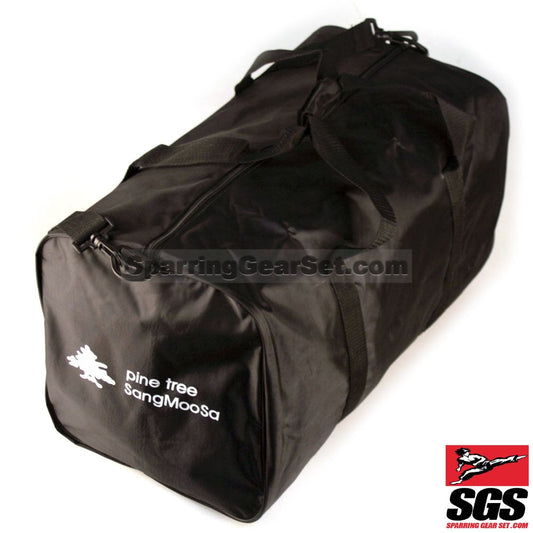 Pine Tree Sangmoosa Small Black Nylon Gear Bag with Character - SparringGearSet.com - 1