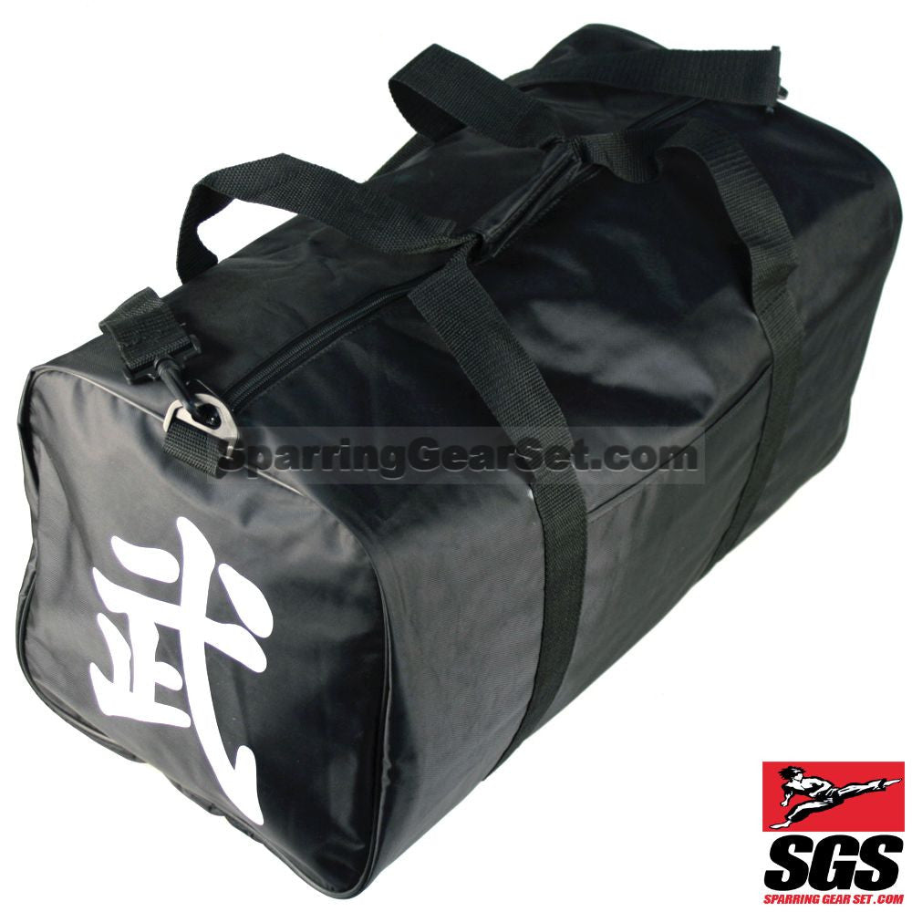 Pine Tree Sangmoosa Small Black Nylon Gear Bag with Character