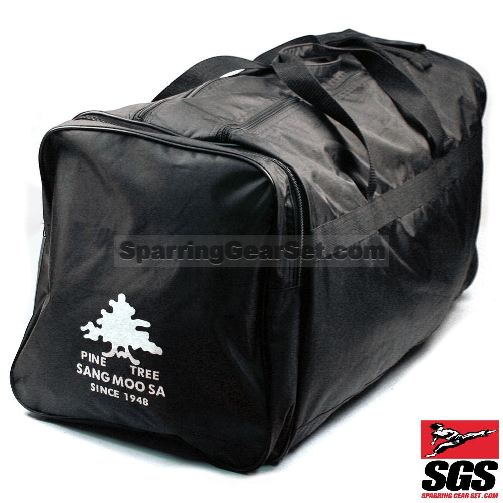 Pine Tree Sangmoosa Large "Tae Kwon Do" Nylon Gear Bag Black/Yellow