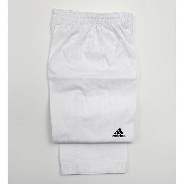 Adidas Champion II Taekwondo Uniform, White Vneck