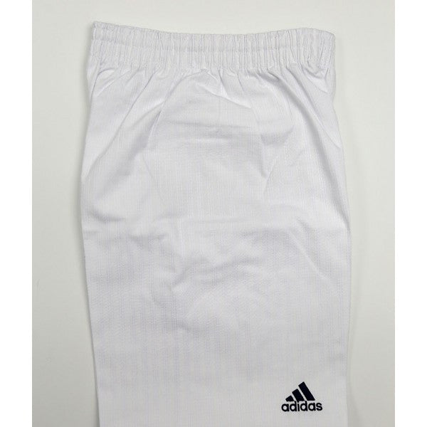 Adidas Champion II Taekwondo Uniform, White Vneck