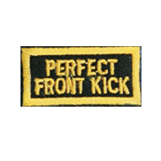 "Perfect Front Kick" Patch - SparringGearSet.com