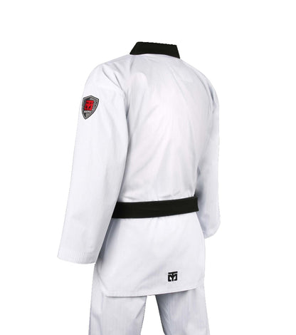 MOOTO SEASON 4.5 BLACK V NECK TAEKWONDO UNIFORM