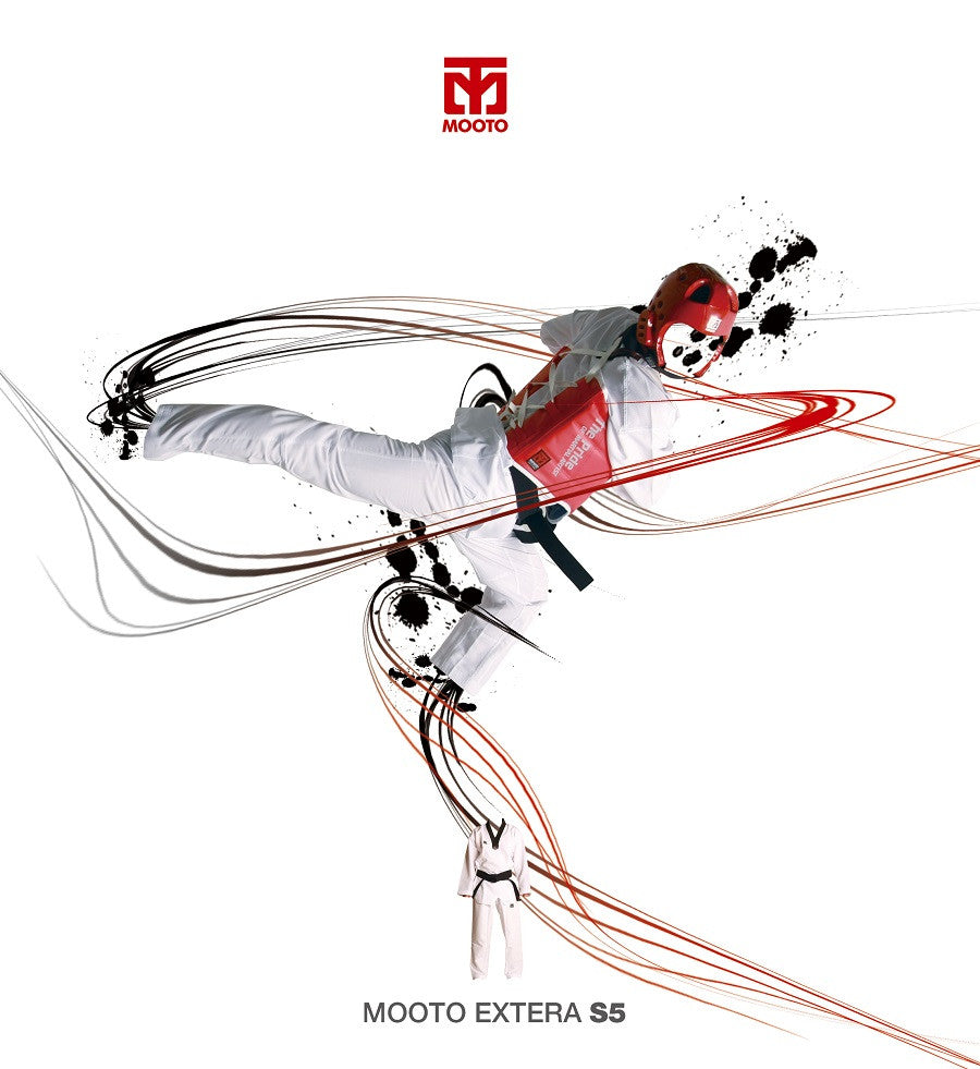 Mooto S5 EXTRA WHITE V NECK TAEKWONDO UNIFORM - SparringGearSet.com - 2