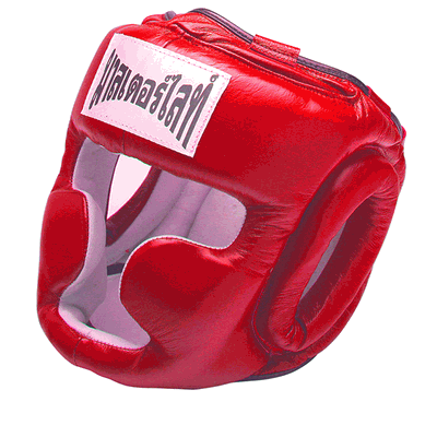 Thaismai Boxing Head Gear-Red
